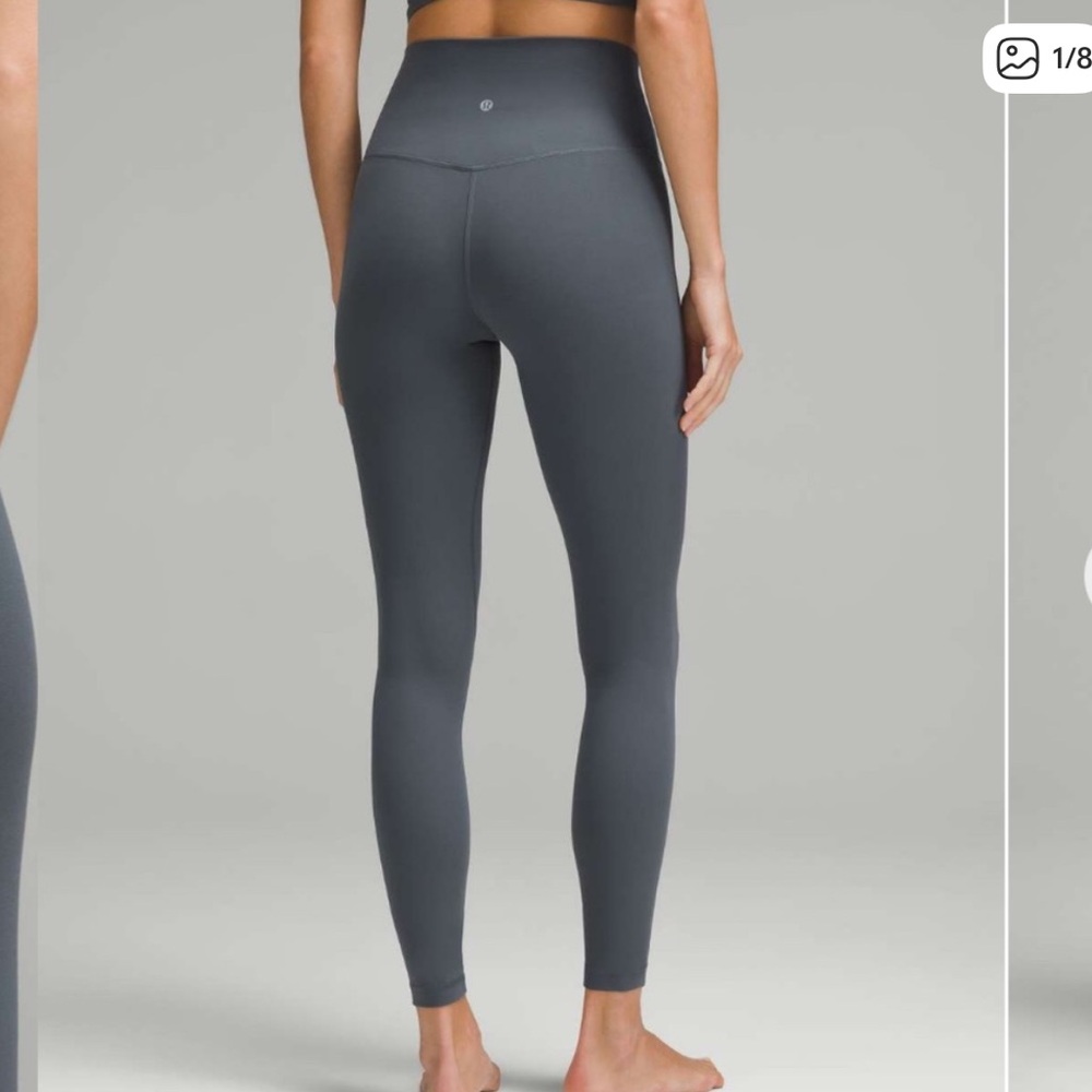 lululemon align leggings 25” oil grey - Picture 4 of 4